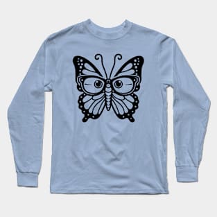 Nerdy Butterfly Long Sleeve T-Shirt